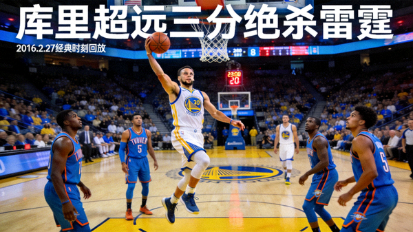 库里超远三分绝杀雷霆 经典时刻回放